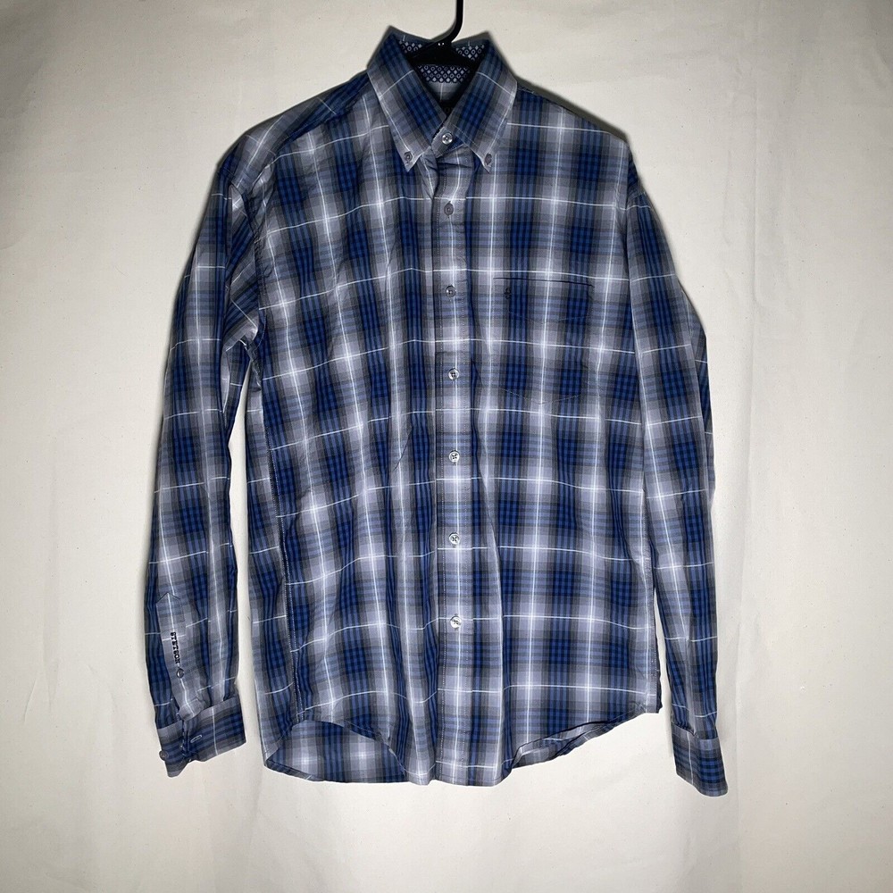 Stetson Western Button Shirt Mens Small  Multicolor Long Sleeve Cotton EUC